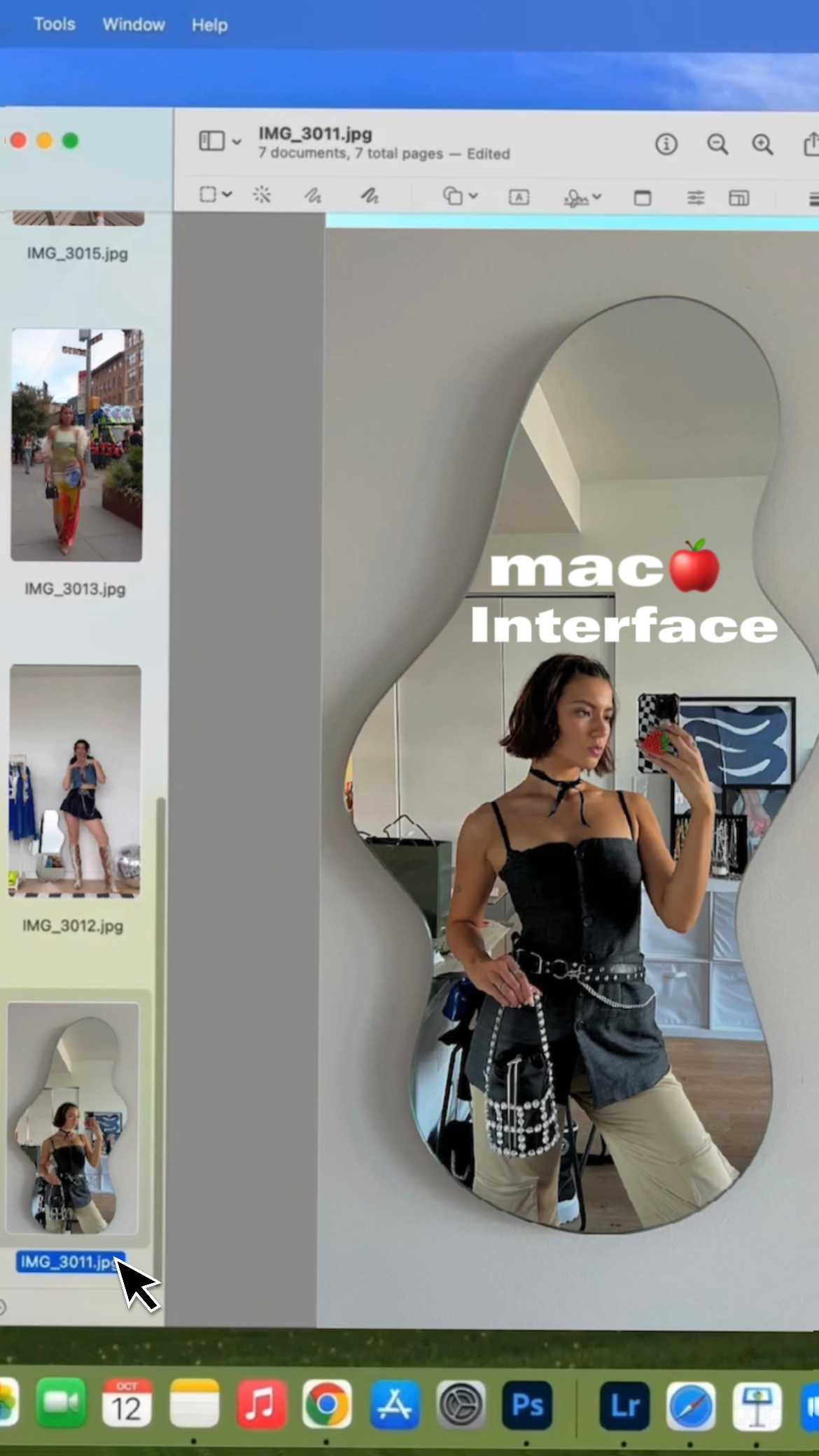 Interface retrô