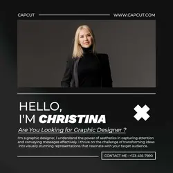 Graphic Designer Intro Instagram Post