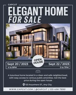 Elegant Home For Sale Instagram Portrait