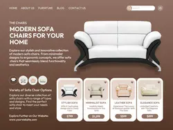 Household & Furniture Modern Sofa Chair