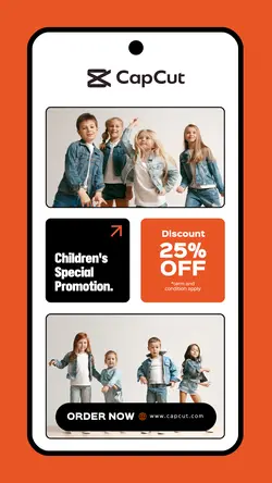 2 Multi-product Image + Children's Clothes Promotion