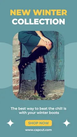 Fashion Boots Instagram Story