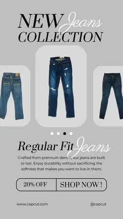 Jeans Sale - Instagram Story
