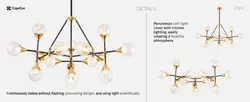 Household Lamp Details Modern 