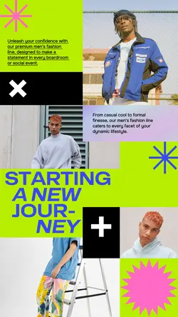 4 Multi-product Image + Men's Clothes Groovy