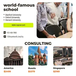 Education school Information Branding Modern