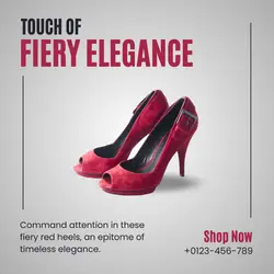 Foot Wear - Minimal Instagram Post