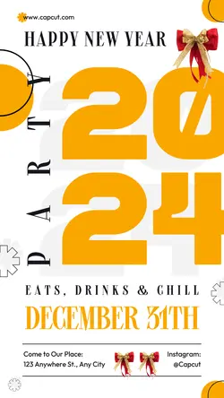 New Year Instagram Story