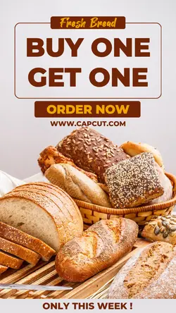 Food Bread Promotion Instagram Post