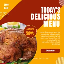 Delicious Menu Instagram Post
