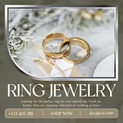 Ring Jewelry Product Display