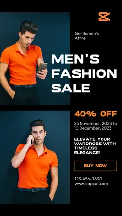 Fashion Industry Men Fashion Sale