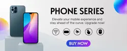 E-commerce Electronics Mobile Phone Detail Page Gradient