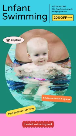  Education Swimming  Special sales cute style