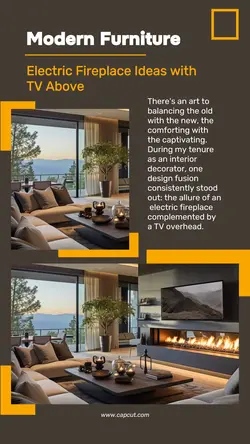 HouseHold Fireplace Ideas - Instagram Story Minimalist