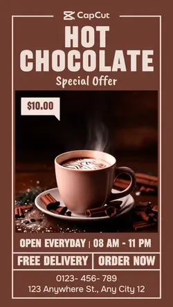 Hot Chocolate Beverage Promotion