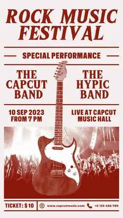 Other Rock Music Festival Poster TikTok Post