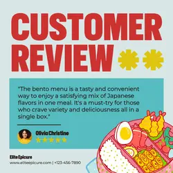 Food Customer Review Instagram Post