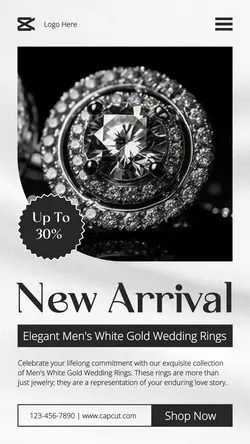 Fashion Ring Sale Instagram Story