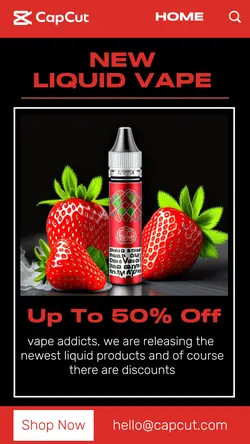 New Liquid Vape Sale Promotion Story