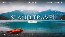 Travel Iceland show simple style