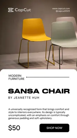 Furniture-quality Product Display Instagram Story