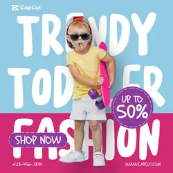 Fashion Industry Instagram Post Trendy toddler Fashion