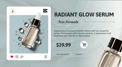 Beauty Serum Promotion Facebook AD