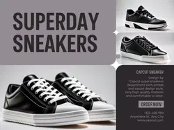 Fashion Sneakers Product Display