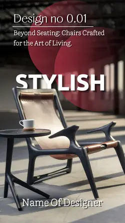 Designer Chair Post