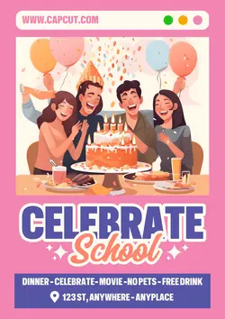 Non marketing Celebrate School Event