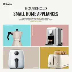 Electronic products small home appliances Effect display Minimalist