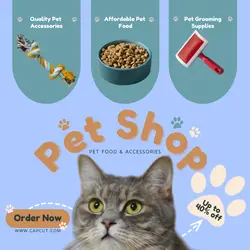 PET SHOP - ONLINE SALE PROMOTION