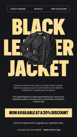 Fashion New Product Promotion Tiktok Post
