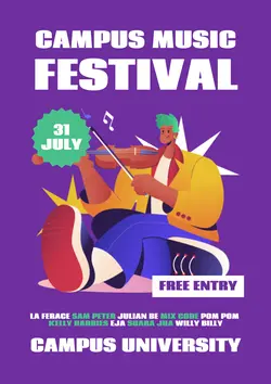 Event Music Festival Modern