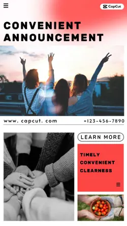 Services Convenient Online event Minimalist