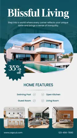 Blissful Living Promotion Instagram Story