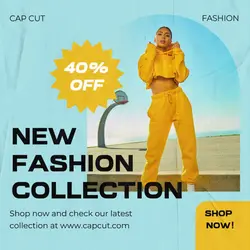 Energetic Fashion Collection Instagram Post 