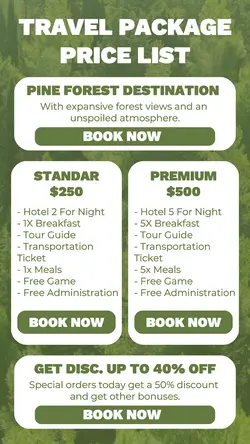 2024hot Travel Package Price List