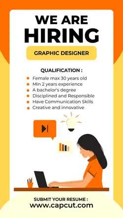Designer Hiring Instagram Story