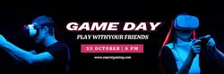 Gamer Twitter Header Modern