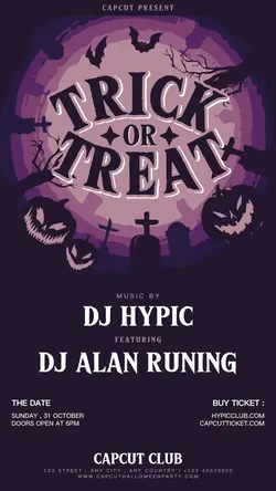 Other Trick Or Treat Halloween Purple