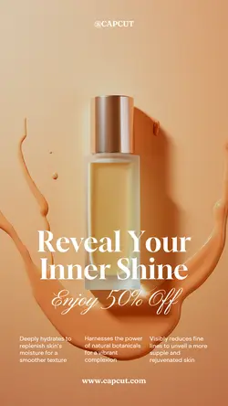 Beauty & Personal care Product display Detail Presentation