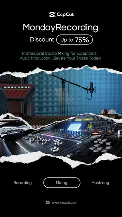 Black Music Promo Potrait