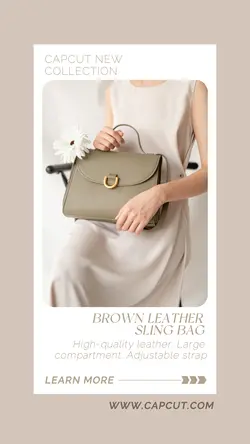 Fashion New Bag Product Description Instagram Story
