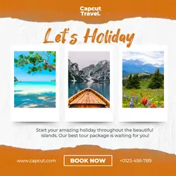 Travel Industry Promotion Social Media Post
