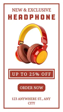 New & Exclusive Headphone Electronic Promotion