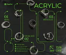 jewelry ring show simple style