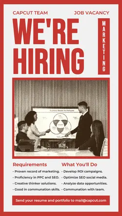 Job Vacancy for Graphic Designer Promotion Instagram Story