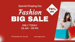 Fashion Big Sale Promotion